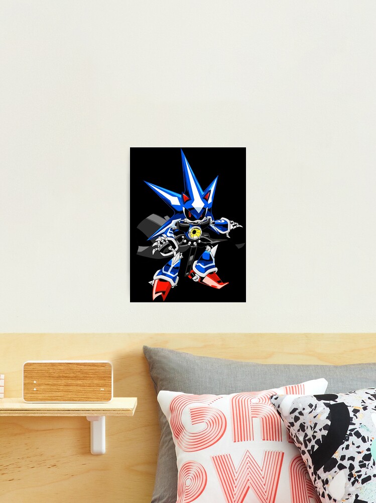 neo metal sonic art Sticker for Sale by danielroy4