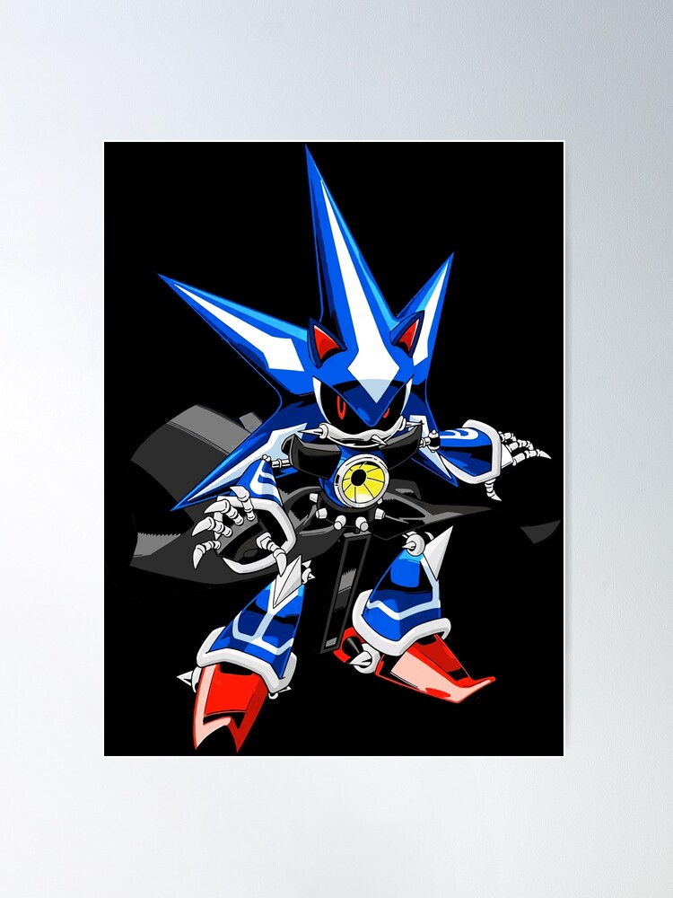 Neo Metal Sonic Poster for Sale by MobianMonster