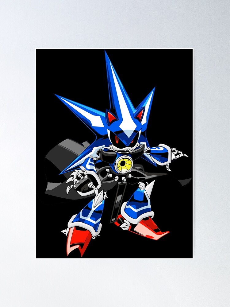 Neo Metal Sonic (Prints and Stickers) Poster for Sale by SammyTighe