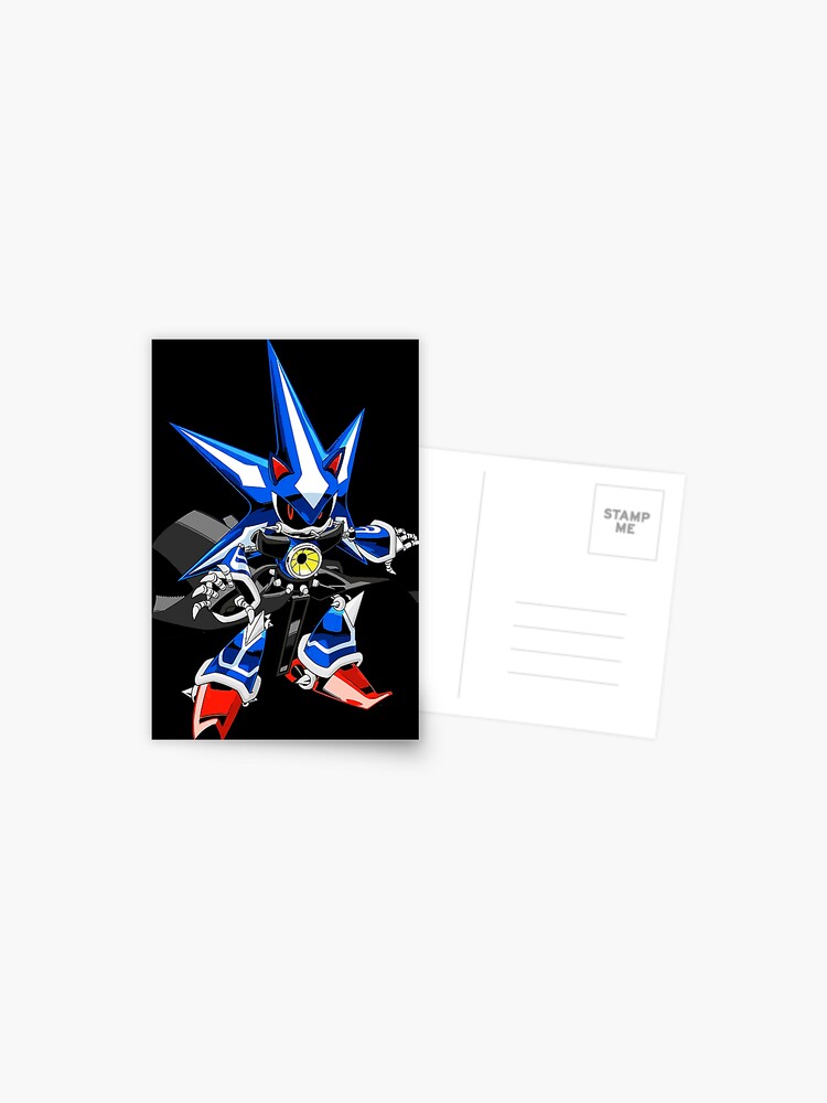 neo metal sonic art Postcard for Sale by danielroy4