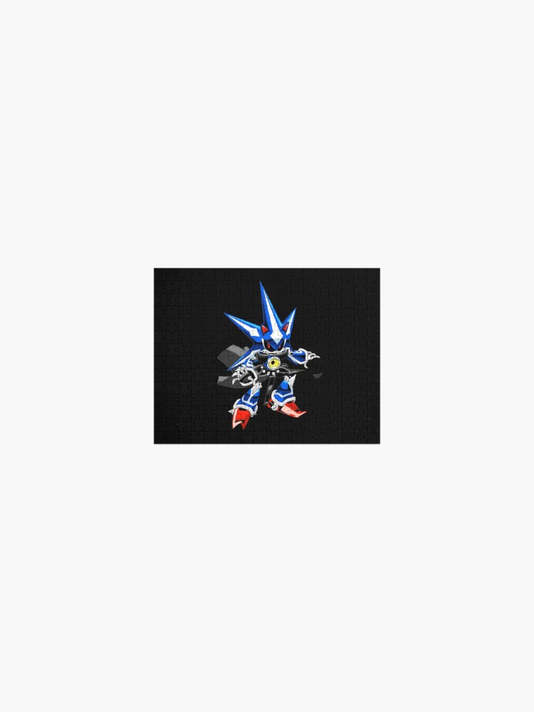 neo metal sonic art Metal Print for Sale by danielroy4