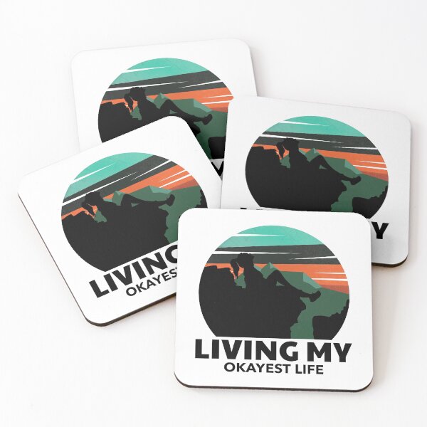 Item preview, living my okayest life designed and sold by Sinovius.