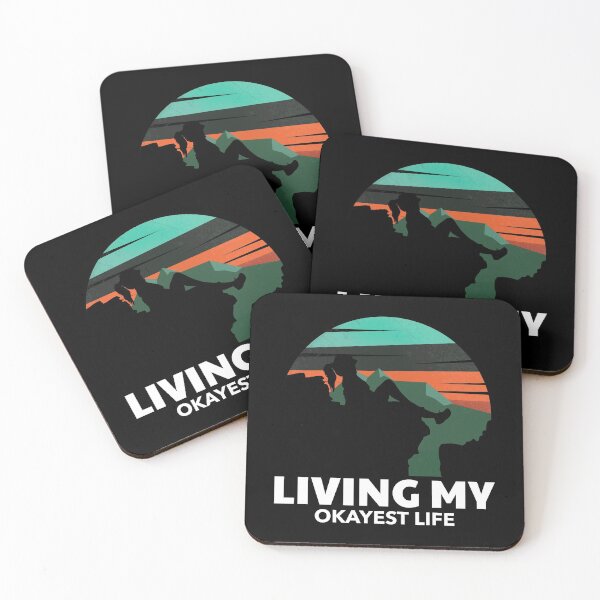 Item preview, living my okayest life designed and sold by Sinovius.