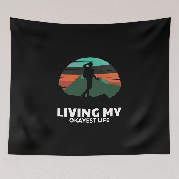 Item preview, living my okayest life designed and sold by Sinovius.