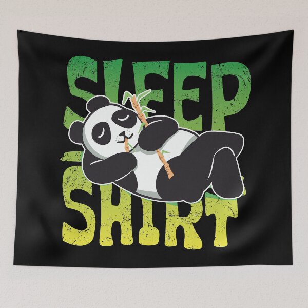Item preview, Cute Panda Sleep Shirt designed and sold by infleims.