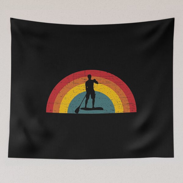 Item preview, Stand Up Paddle Board - SUP - Vintage Half Circle designed and sold by HeatherPore.