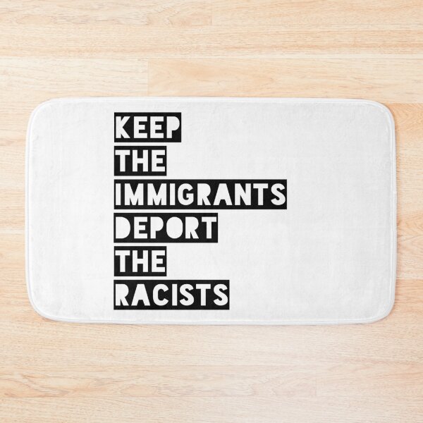 Item preview, Keep the Immigrants Deport the Racists designed and sold by Desznr.