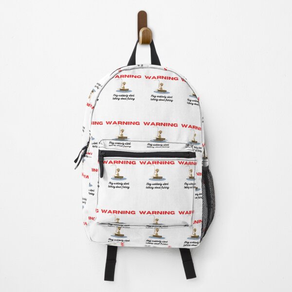 Item preview, Warning may suddenly start talking about fishing designed and sold by Cheffsspecials.