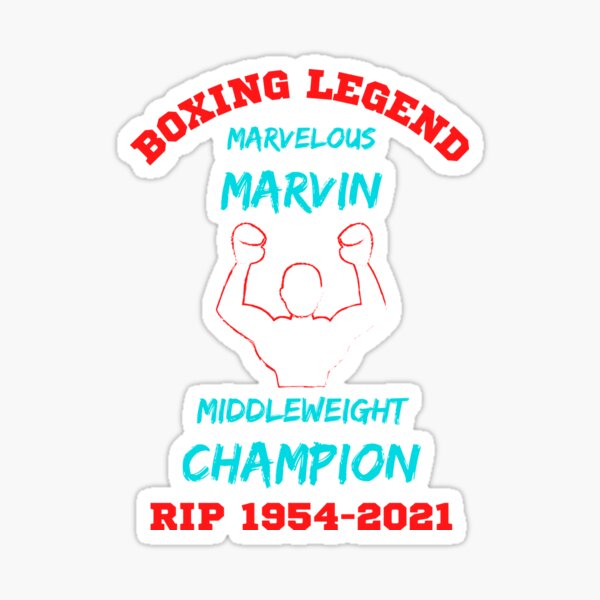 Artikel-Vorschau von RIP Wunderbarer Marvin Hagler, designt und verkauft von WoodburyLake.
