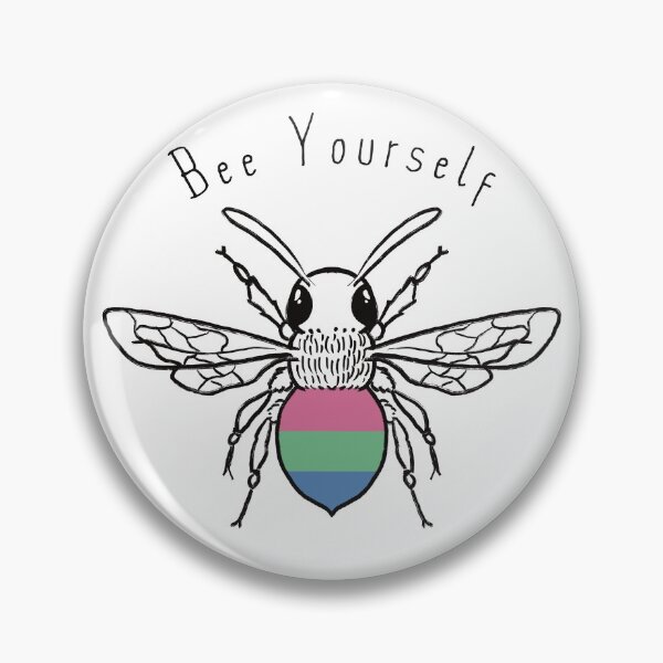 Item preview, Polysexual Bee designed and sold by Green-over-red.