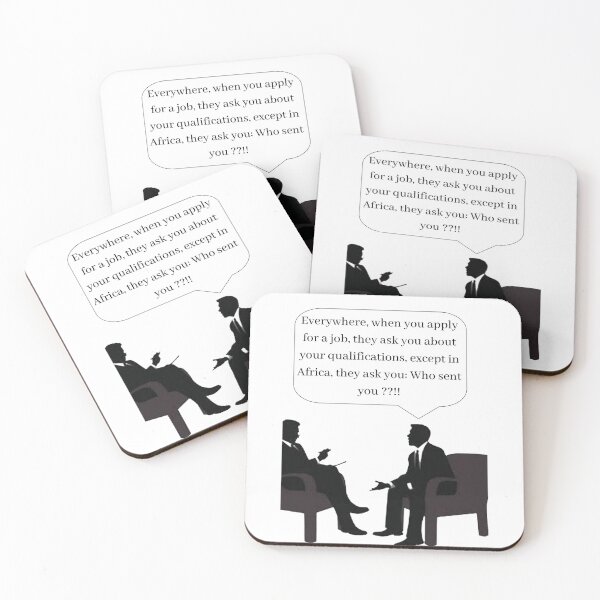 Item preview, Job Interview In Africa designed and sold by lastechance.