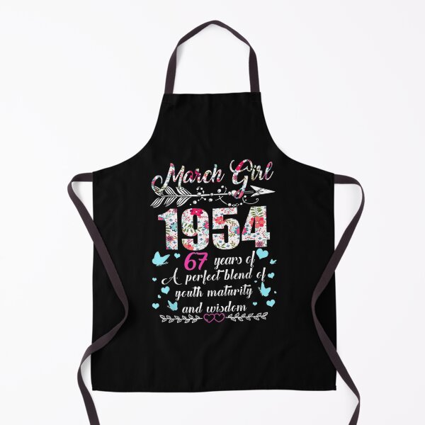 Item preview, March Girl 1954 T 67th Birthday Gift 67 Years Old  designed and sold by servantdep.