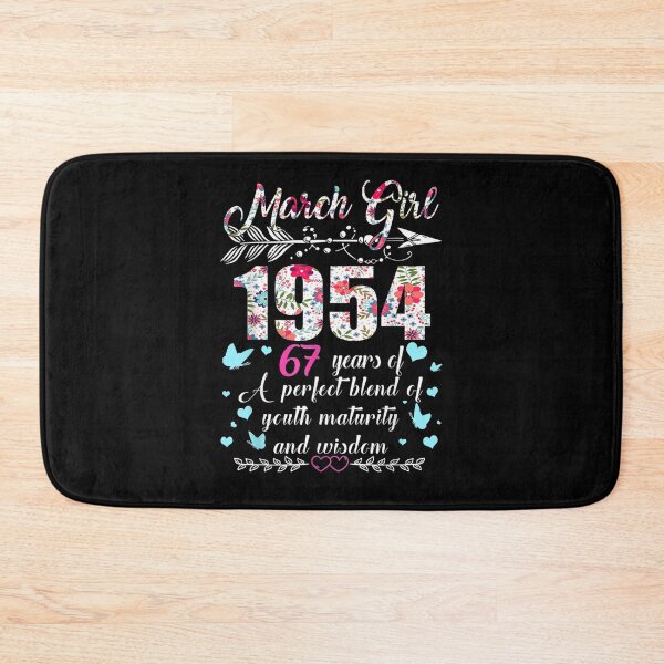 Item preview, March Girl 1954 T 67th Birthday Gift 67 Years Old  designed and sold by servantdep.