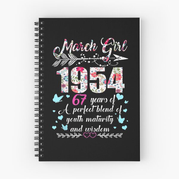 Item preview, March Girl 1954 T 67th Birthday Gift 67 Years Old  designed and sold by servantdep.
