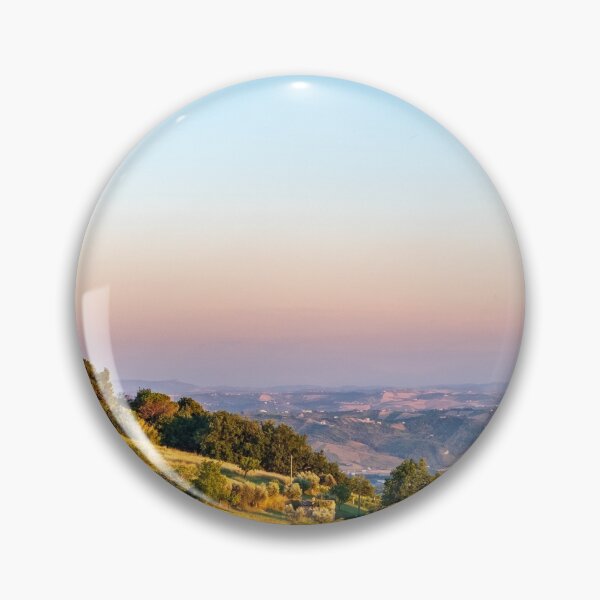Item preview, Beautiful sunset on the countryside of Marche in a summer evening designed and sold by zakaz86.