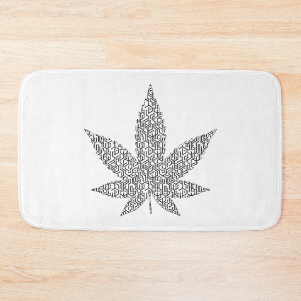 Item preview, Pot Leaf, Cannabis, Black On White (2021-3-POT-1) designed and sold by NY-Prints-USA.