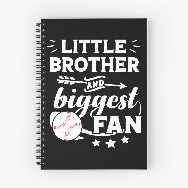 Item preview, Little Brother and Biggest Fan Baseball Family Fan designed and sold by Stella Clue.