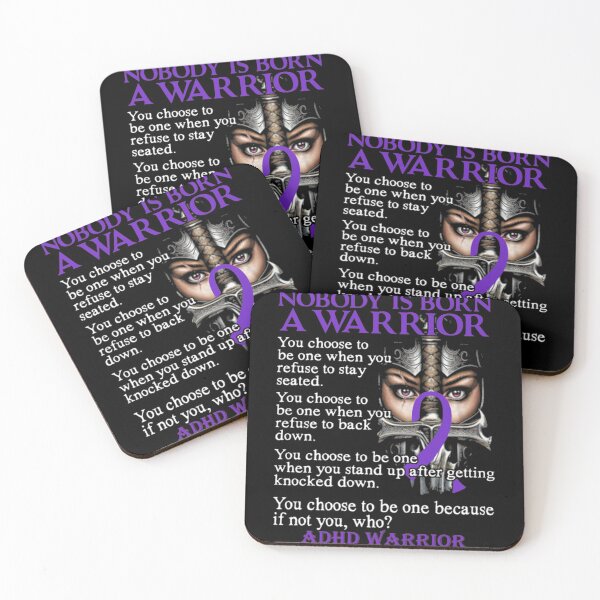 Item preview, Adhd Awareness Nobody Is Born A Warrior ADHD Awareness designed and sold by juarezmurray840.