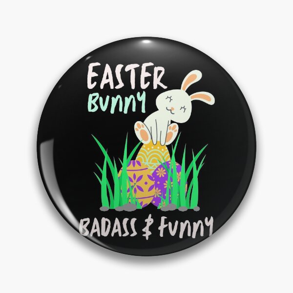Item preview, Easter Bunny Badass And Funny designed and sold by Joy Poddar.