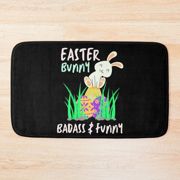 Item preview, Easter Bunny Badass And Funny designed and sold by Joy Poddar.