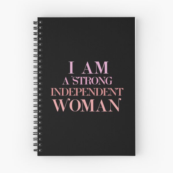 Item preview, I am a Strong Independent Woman Quote Design designed and sold by Pastelthoughts.