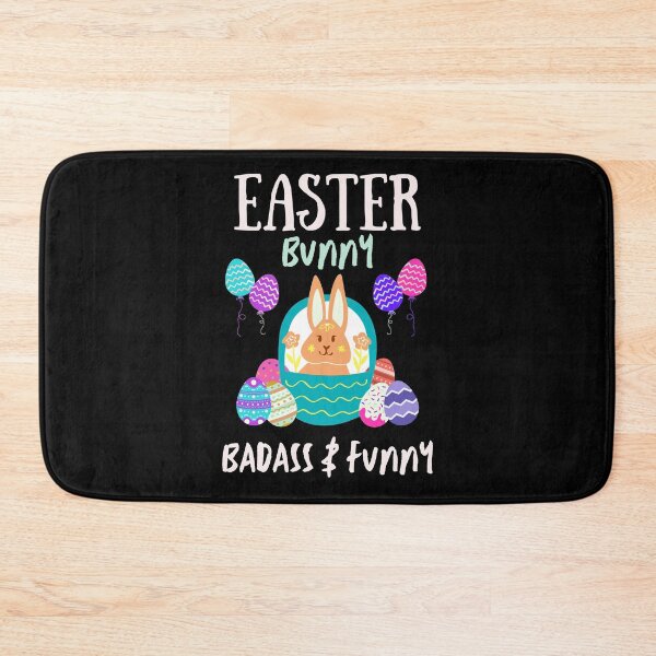 Item preview, Easter Bunny Badass And Funny designed and sold by Joy Poddar.