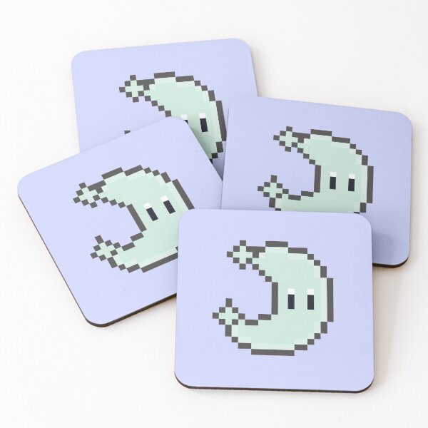 Item preview, Pixel Luncheon Moon designed and sold by coralvalley.