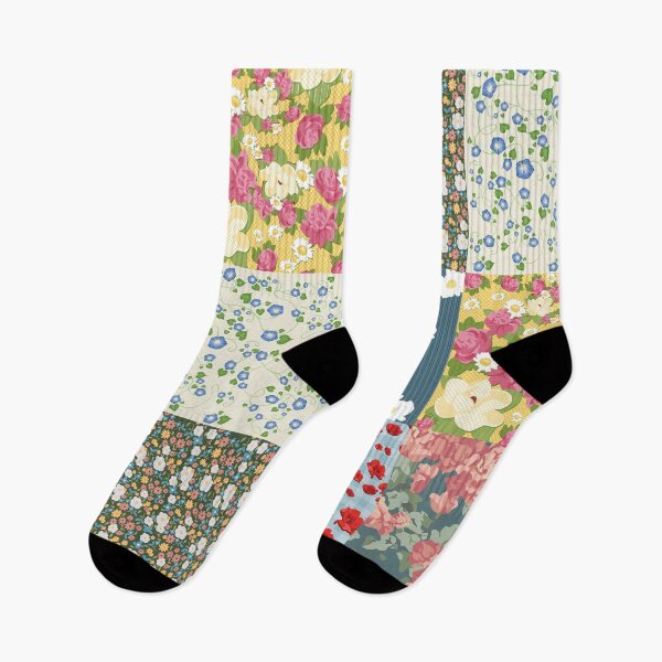 Item preview, Floral Patchwork designed and sold by TEWdream.