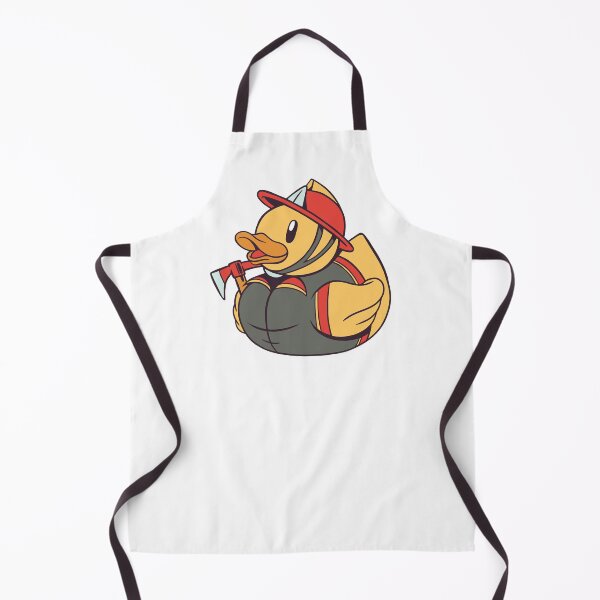 Item preview, Cute Fireman Duck designed and sold by infleims.