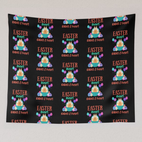 Item preview, Easter Bunny Badass And Funny designed and sold by Joy Poddar.