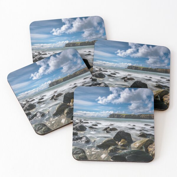 Item preview, Slow shutter exposure on one of many Ireland’s beaches in County Donegal designed and sold by AlbertMi.