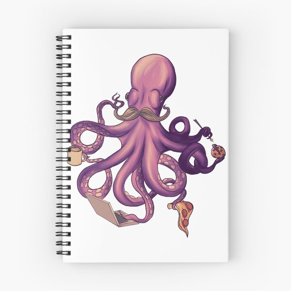 Item preview, Multitasking Octopus designed and sold by Darthblueknight.