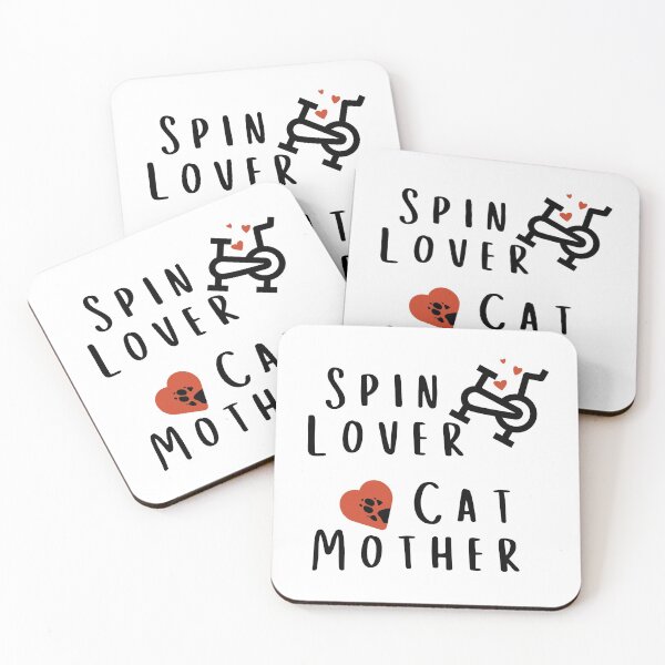 Item preview, Spin Lover Cat Mother - Spin Class designed and sold by ArbitraryKiyo.