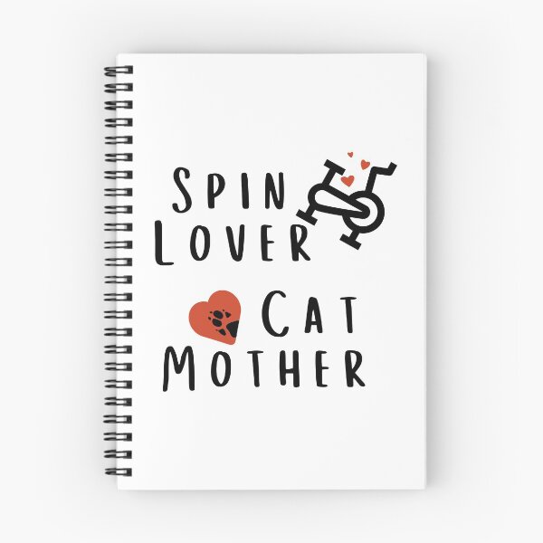 Item preview, Spin Lover Cat Mother - Spin Class designed and sold by ArbitraryKiyo.