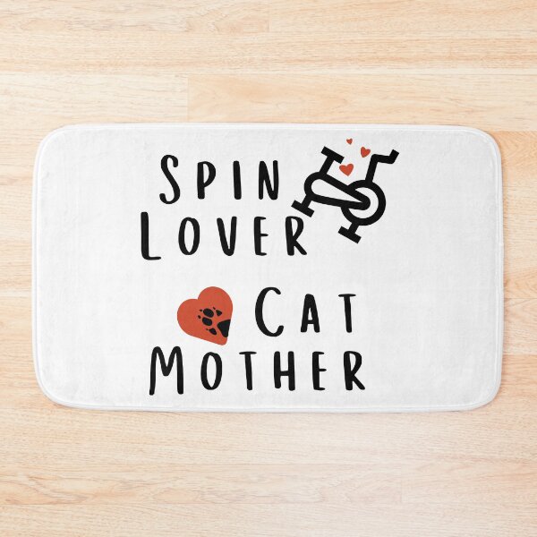 Item preview, Spin Lover Cat Mother - Spin Class designed and sold by ArbitraryKiyo.