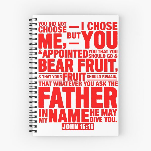 Item preview, John 15:16 designed and sold by plushism.