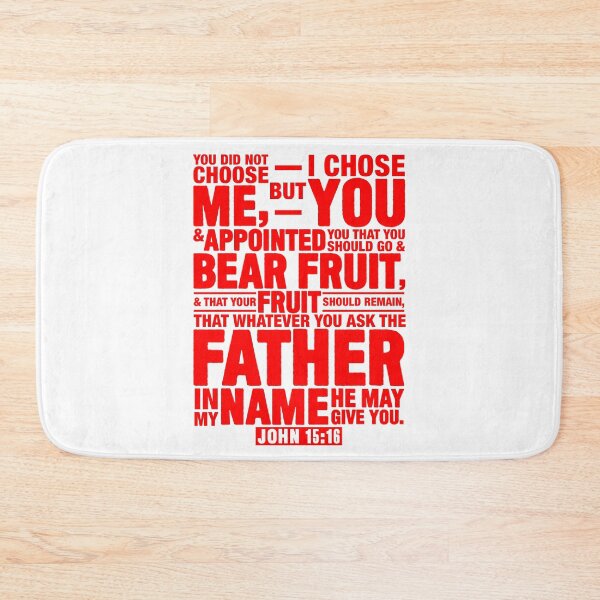 Item preview, John 15:16 designed and sold by plushism.