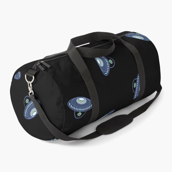 Item preview, Tumbling UFO and Alien - Cartoon  (Blue Version) designed and sold by Cosmic-Ferret.