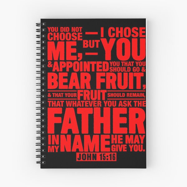 Item preview, John 15:16 designed and sold by plushism.