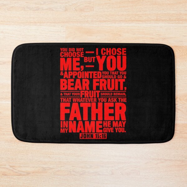 Item preview, John 15:16 designed and sold by plushism.