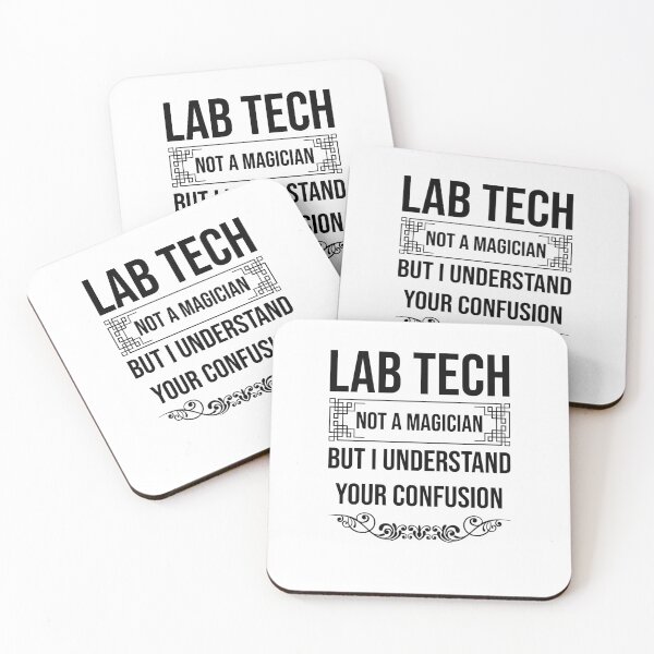Item preview, Lab Tech / Funny Gift for Laboratory Techs Not a Magician But I Understand Your Confusion Laboratory Technician designed and sold by NewDayDesigns.