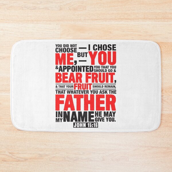 Item preview, John 15:16 designed and sold by plushism.