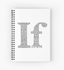 If poem | Black Spiral Notebook