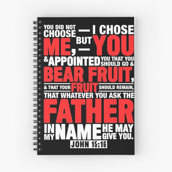 Item preview, John 15:16 designed and sold by plushism.
