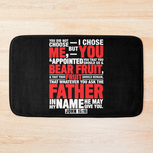 Item preview, John 15:16 designed and sold by plushism.