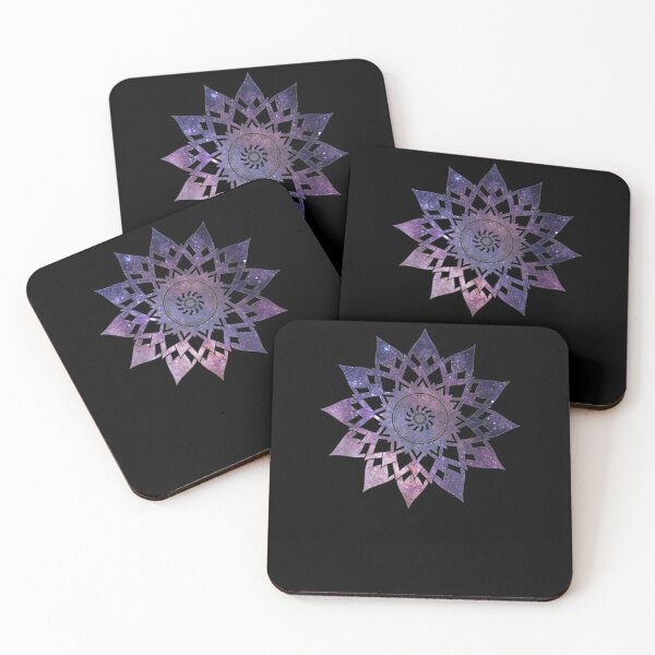 Item preview, Purple Milkyway Mandala Sacred Geometry Yoga Mantra Om Gift  designed and sold by servantdep.