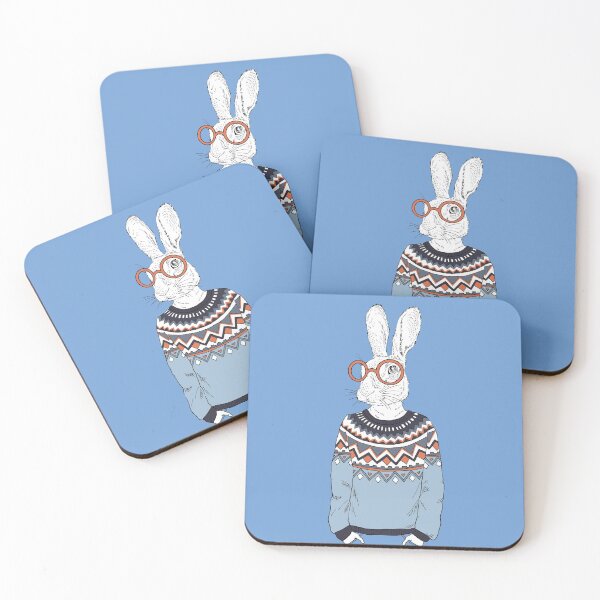 Item preview, Rabbit With Glasses designed and sold by Jessi Review.