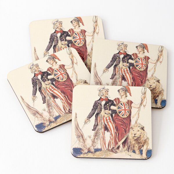Item preview, Side by Side with Britannia - Vintage WW I Poster designed and sold by Paul David Wilson.