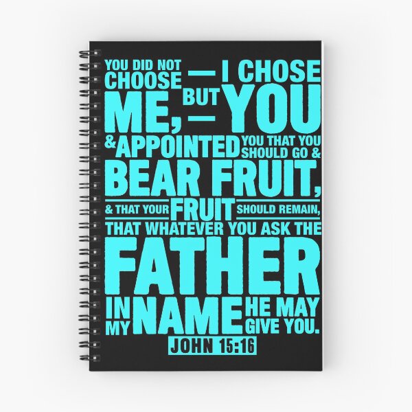 Item preview, John 15:16 designed and sold by plushism.