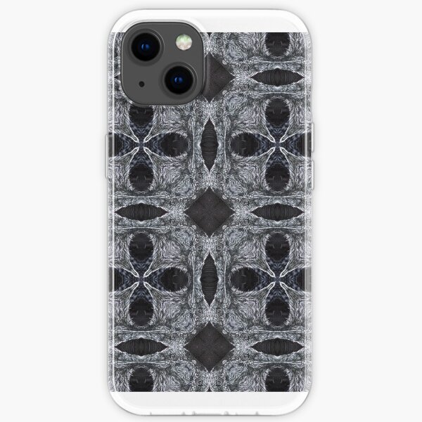 kaleidoscope crow pattern iPhone Soft Case